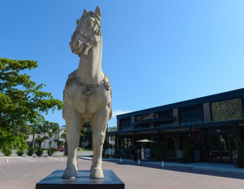 P.F. Chang's China Bistro opens at the intersection of Osprey and U.S. 41 in Sarasota on Monday. (June 17, 2013) (Herald-Tribune staff photo by Dan Wagner)