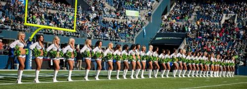The Seattle Seahawks Cheerleaders -- The Sea Gals!