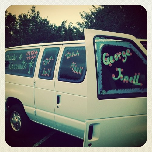 Team Conchs and Coconuts Van - Pic by George Kruse