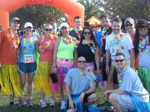 Team Stop Beachin and Run -- Pic provided by Michael O'Connor