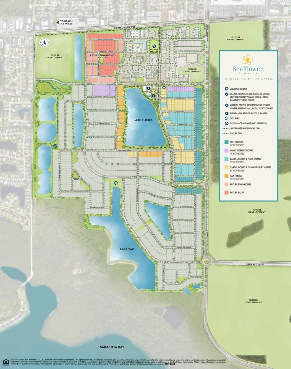 Phase one plan for SeaFlower site