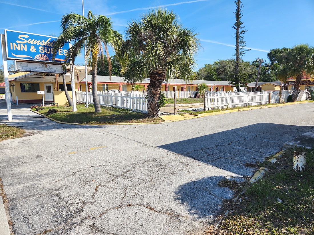 This motel property at North Tamiami Trail and 18th Street will be razed to make way for a 300-unit multifamily complex.